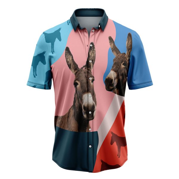 Donkey Lover Hawaiian Shirt Summer Shirt For Men and Women Jezsport.com