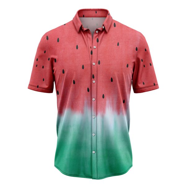 Watermelon Hawaiian Shirt Summer Shirt For Men and Womenn Jezsport.com