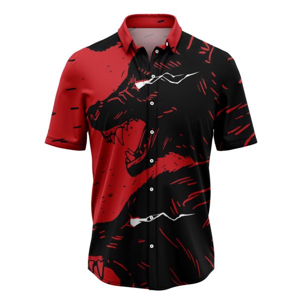 Scary Wolves Hawaiian Shirt, Summer Shirt For Men and Women, Short Sleeve Jezsport.com