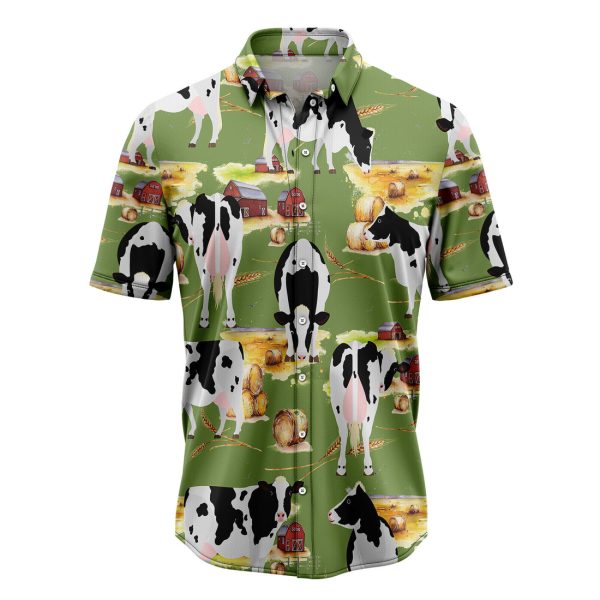 Awesome Cow Hawaiian Shirt Summer Shirt For Men and Women Jezsport.com