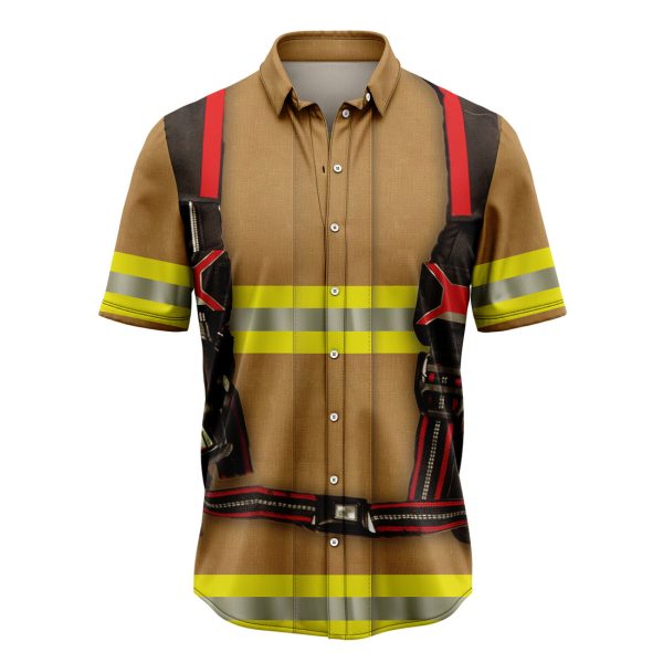 Firefighter Hawaiian Shirt Summer Shirt For Men and Women Jezsport.com