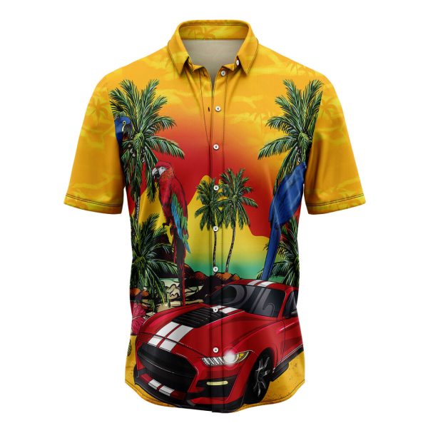 Vintage Mustang Hawaiian Shirt Summer Shirt For Men and Women Jezsport.com