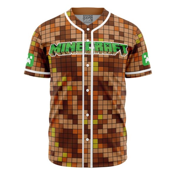 Power Minecraft Baseball Jersey 3D Printed, For Men and Women Jezsport.com