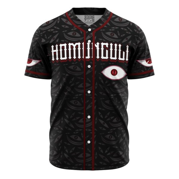 Pride Homunculi Fullmetal Alchemist Baseball Jersey 3D Printed, For Men and Women Jezsport.com