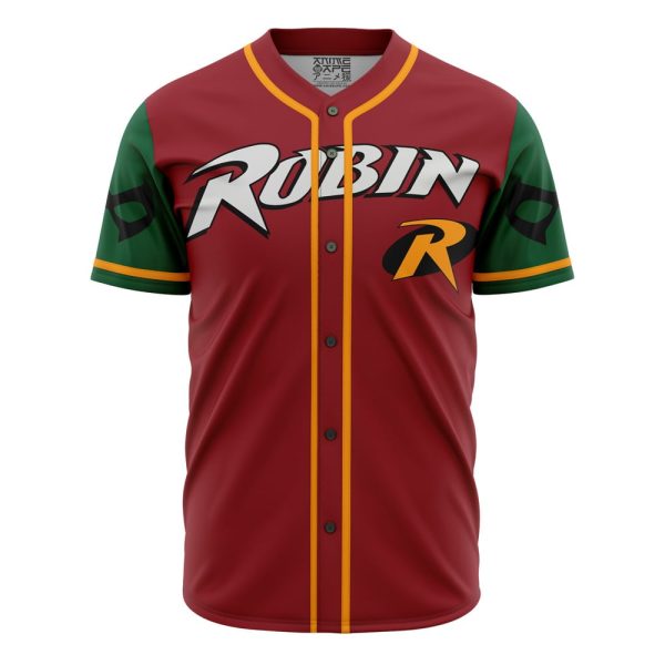 Robin DC Comics Baseball Jersey 3D Printed, For Men and Women Jezsport.com