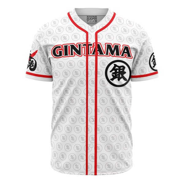 Sakata Gintoki Gintama Baseball Jersey 3D Printed, For Men and Women Jezsport.com