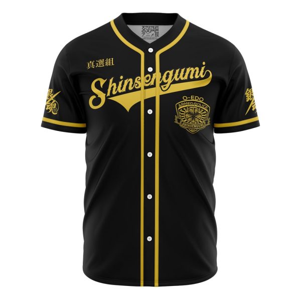 Shinsengumi Gintama Baseball Jersey 3D Printed, For Men and Women Jezsport.com