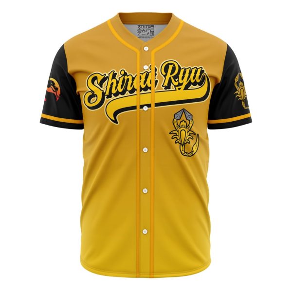 Shirai Ryu Scorpion Mortal Kombat Baseball Jersey 3D Printed, For Men and Women Jezsport.com