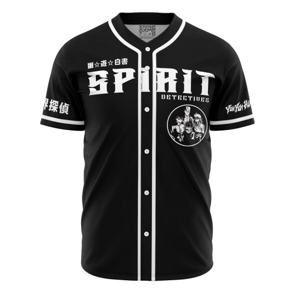 Spirit Detectives Ghost Fighter Baseball Jersey 3D Printed, For Men and Women Jezsport.com