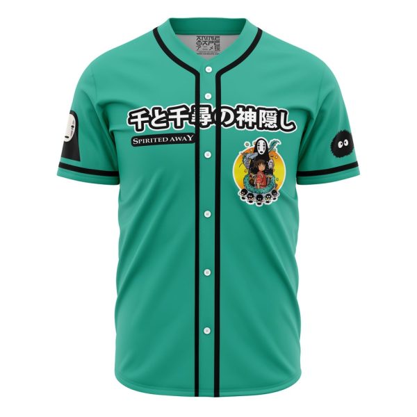 Spirited Away Studio Ghibli Baseball Jersey 3D Printed, For Men and Women Jezsport.com