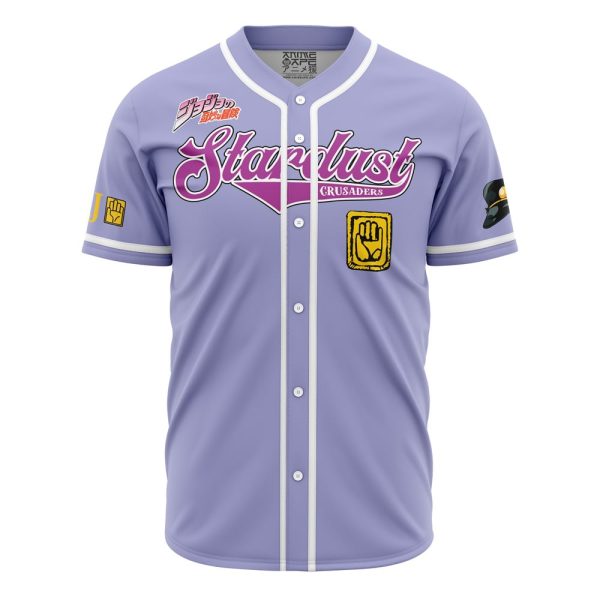 Stardust Crusaders Jojo’s Bizarre Adventure Baseball Jersey 3D Printed, For Men and Women Jezsport.com