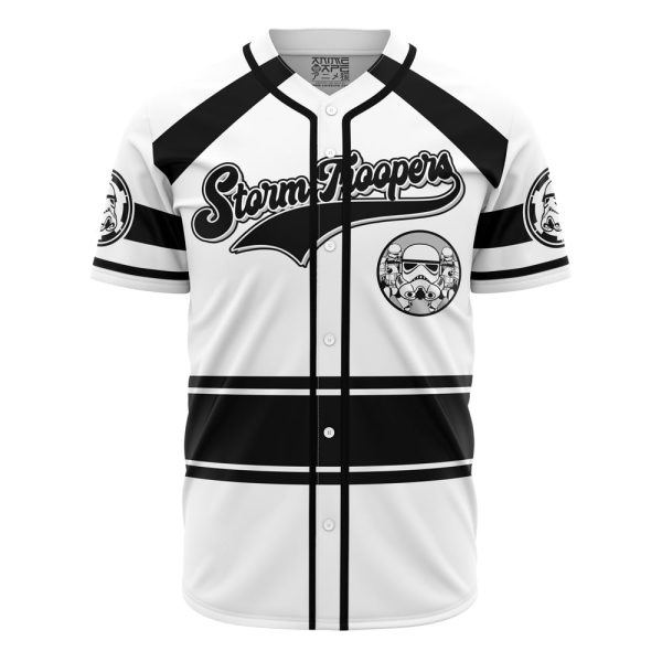 Stormtroopers Star Wars Baseball Jersey 3D Printed, For Men and Women, Size XL Jezsport.com