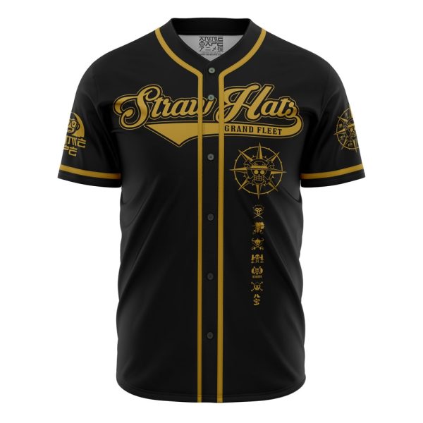 Straw Hat Grand Fleet One Piece Baseball Jersey 3D Printed, For Men and Women Jezsport.com