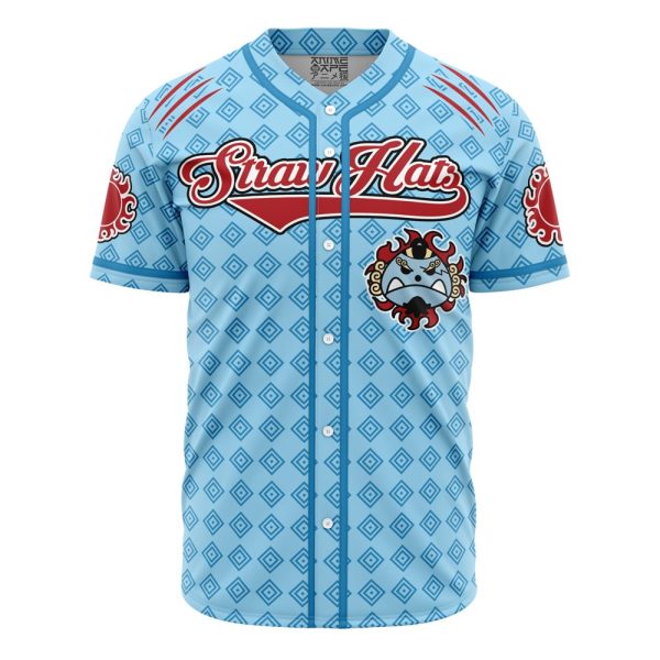 Straw Hats Jinbe One Piece Baseball Jersey 3D Printed, For Men and Women Jezsport.com