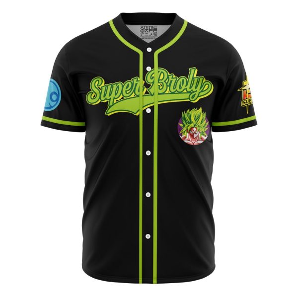 Super Broly Dragon Ball Z Baseball Jersey 3D Printed, For Men and Women Jezsport.com