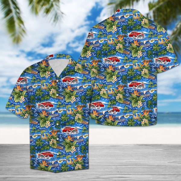 Vintage Beach Shop Hawaiian Shirt Summer Shirt For Men and Women Jezsport.com