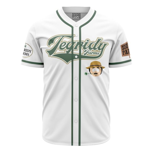 Tegridy Farms Marsh South Park Baseball Jersey 3D Printed, For Men and Women, Size XL Jezsport.com