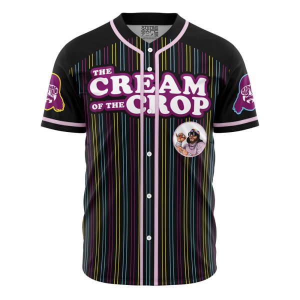 The Cream of the Crop Randy Savage Pop Culture Baseball Jersey 3D Printed, For Men and Women Jezsport.com