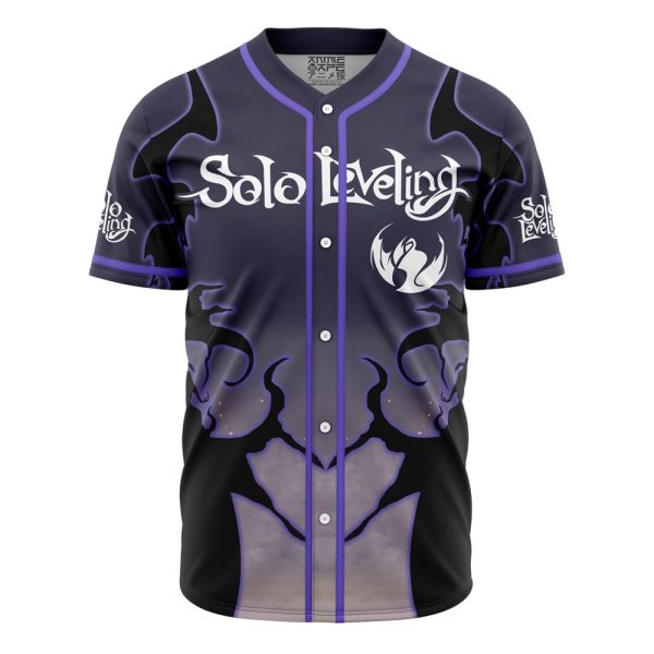 The Shadow Monarch Solo Leveling Baseball Jersey 3D Printed, For Men and Women Jezsport.com