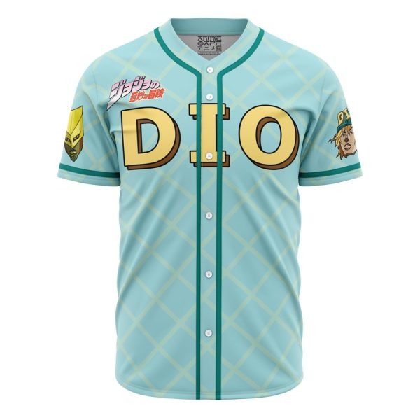 Auratic Dio Jojo’s Bizarre Adventure Baseball Jersey 3D Printed, For Men and Women Jezsport.com