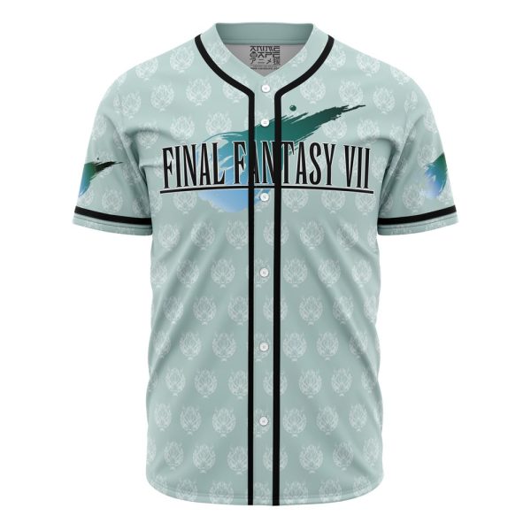 Cloud Strife Final Fantasy 7 Baseball Jersey 3D Printed, For Men and Women Jezsport.com