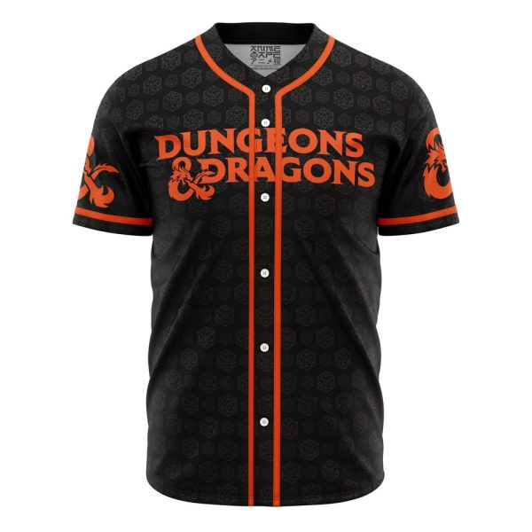 Dungeons & Dragons Baseball Jersey 3D Printed, For Men and Women, Size XL Jezsport.com