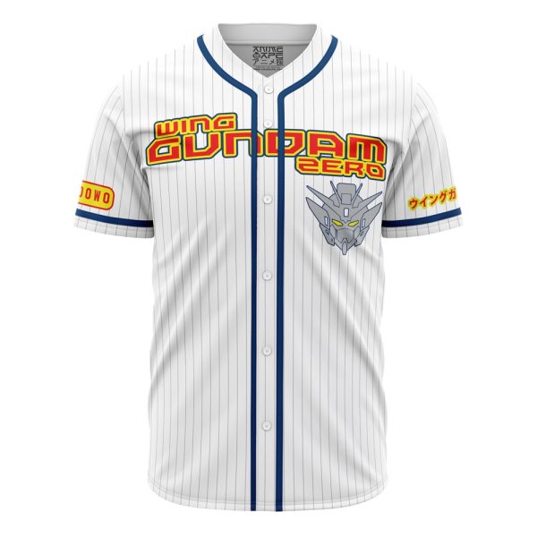 Wing Zero Gundam Baseball Jersey 3D Printed, For Men and Women Jezsport.com