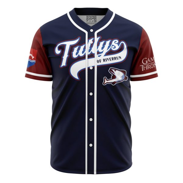 Tullys of Riverrun Game of Thrones Baseball Jersey 3D Printed, For Men and Women Jezsport.com