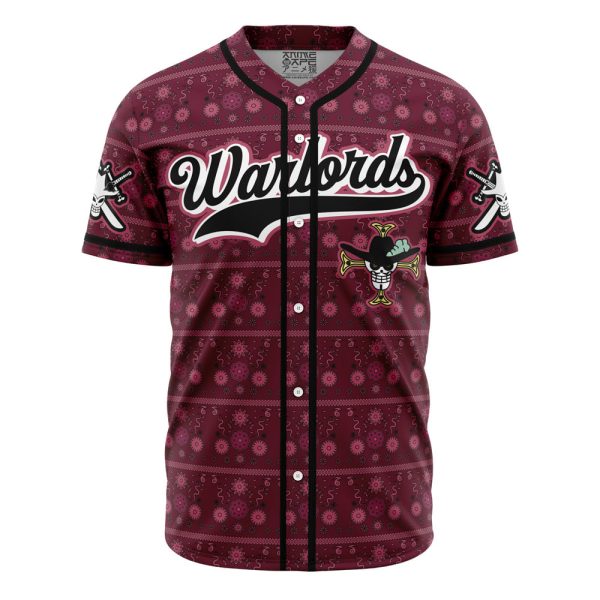 Warlords Mihawk One Piece Baseball Jersey 3D Printed, For Men and Women Jezsport.com