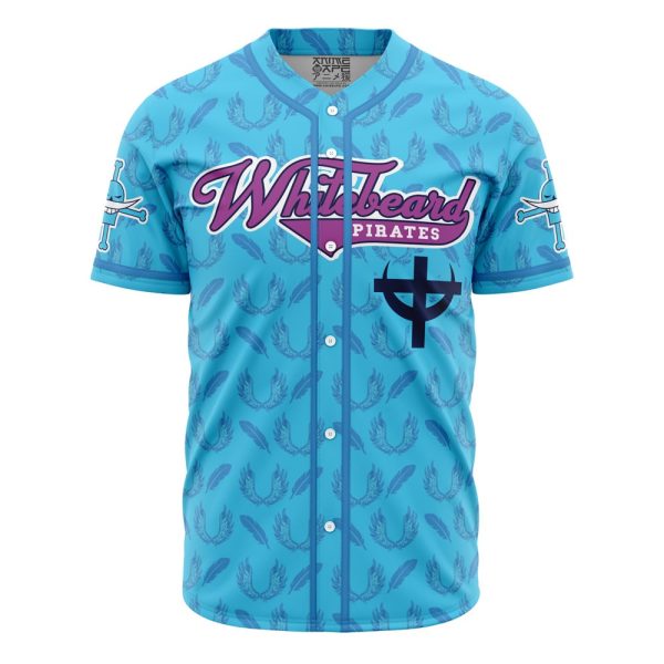 Whitebeard Pirates Marco One Piece Baseball Jersey 3D Printed, For Men and Women Jezsport.com