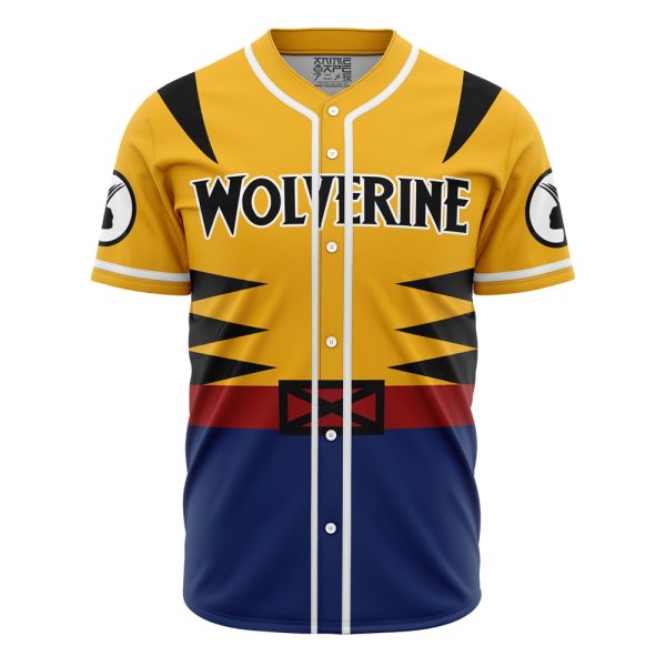 Wolverine Marvel Baseball Jersey 3D Printed, For Men and Women Jezsport.com