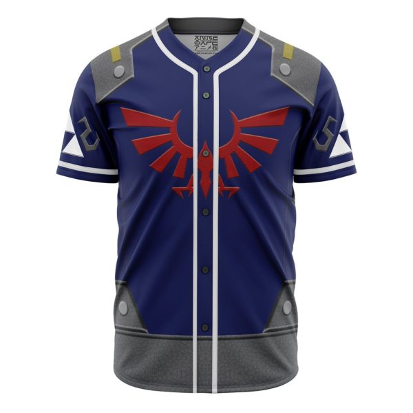 Zelda Shield Style The Legend of Zelda Baseball Jersey 3D Printed, For Men and Women Jezsport.com