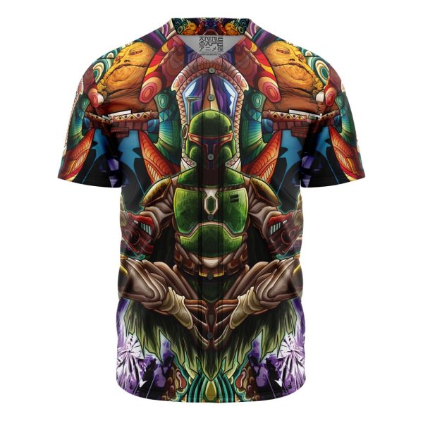 Trippy Boba Fett Star Wars Baseball Jersey 3D Printed, For Men and Women Jezsport.com