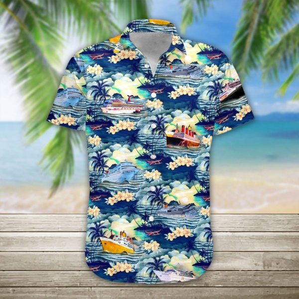 3D Cruise Hawaii Shirt, Summer Shirt For Women and Women, Short Sleeve Jezsport.com