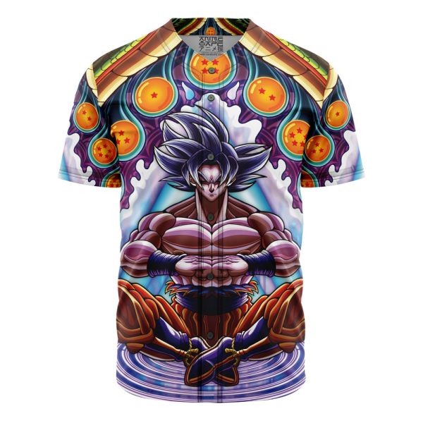 Trippy Ultra Instinct Goku Dragon Ball Super Baseball Jersey 3D Printed, For Men and Women Jezsport.com