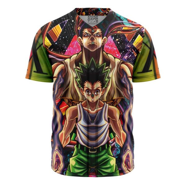 Trippy Gon Freecss Hunter X Hunter Baseball Jersey 3D Printed, For Men and Women Jezsport.com