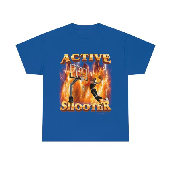 Funny Shirt For Women, Funny Shirt For Men, Meme Gifts, SActive Shooter T-Shirt, Funny Meme Tee, Royal Blue Jezsport.com