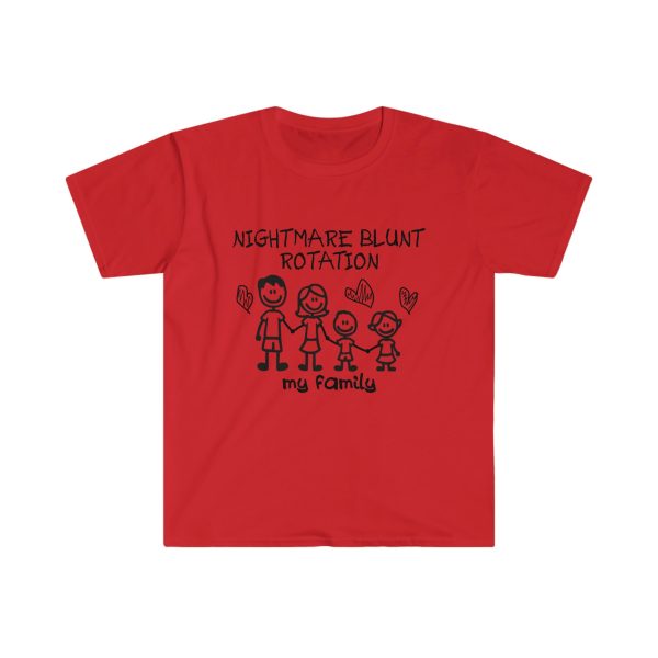 Funny Shirt For Girl, Funny Shirt For Men , Meme Shirt For Men, Meme Shirt For Girl, Funny Meme TShirt, Nightmare Blunt Rotation T-Shirt, Red Jezsport.com