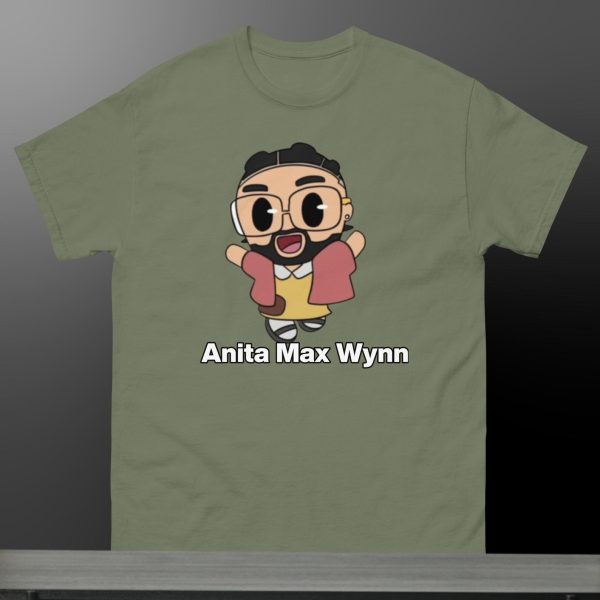 Funny Shirt For Women, Meme Shirt For Girl, Meme Shirt For Men, Drakes Alter Ego Anita Max Wynn Meme T-Shirt, Military Green Jezsport.com