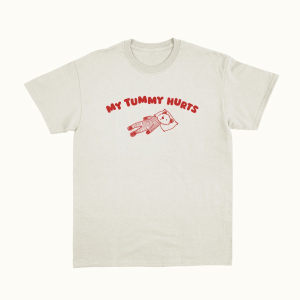 Funny Shirt For Girl, Funny Shirt For Men, Meme Shirt For Men, Meme Shirt For Girl, My Tummy Hurts T-Shirt, Sand Jezsport.com