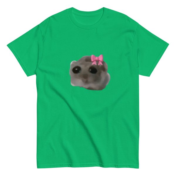 Funny Shirt For Women, Meme Shirt For Girl, Meme Shirt For Men, Sad Girl Hampter Tiktok Hamster Meme, Viral Trend T-Shirt, Irish Green Jezsport.com