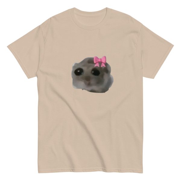 Funny Shirt For Women, Meme Shirt For Girl, Meme Shirt For Men, Sad Girl Hampter Tiktok Hamster Meme, Viral Trend T-Shirt, Sand Jezsport.com