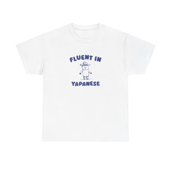 Funny Shirt For Girl, Funny Shirt For Men, Meme Shirt For Men, Meme Shirt For Girl, Fluent In Yapanese T-Shirt, White Jezsport.com