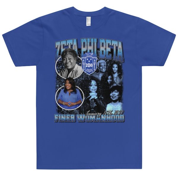 Zeta Phi Beta Finer Womanhood Shirt, Zeta 1920 Legacy T-Shirt, Sorority Shirt, Sorority Gifts, Sisterhood Shirt, Zeta Phi Beta Shirt, Blue