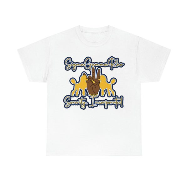 Sigma Gamma Rho, Sisterhood Established 1922, Sigma Gamma Rho 1922 Pretty Poodles T-Shirt, Sorority Shirt, Sorority Gifts, Sisterhood Shirt, White