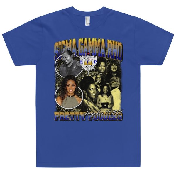 Sigma Gamma Rho Pretty Poodles Shirt, SGRho 1922 Legacy T-Shirt, Sorority Shirt, Sorority Gifts, Sisterhood Shirt, Sigma Gamma Rho Shirt, Blue