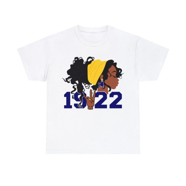 Sigma Gamma Rho Shirt, Sisterhood Established 1922, Sigma Gamma Rho Sorority 1922 T-Shirt, Sorority Shirt, Sorority Gifts, Sisterhood Shirt, White