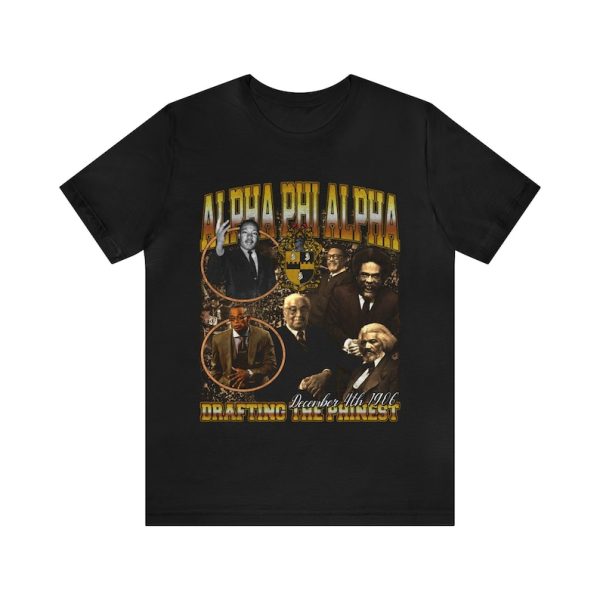 Alpha Phi Alpha Drafting The Phinest Shirt, Alpha Phi Alpha 1906 T-Shirt, Fraternity Shirt, Fraternity Gifts, Brotherhood Shirt, Black
