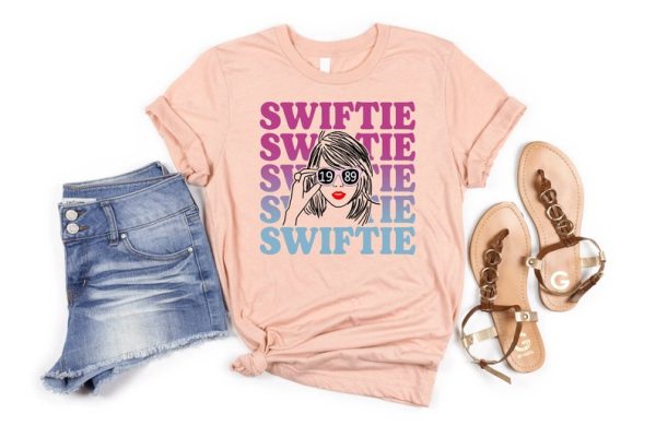 Funny Shirt For Girl, Meme Shirt For Girl, Swiftie Fan Shirt, Taylor Swiftie Fan T-Shirt, Swiftie T-Shirt, I am a Swiftie Shirt, Coral Silk Jezsport.com