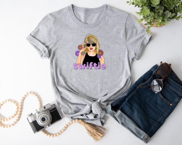 Funny Shirt For Girl, Meme Shirt For Girl, Swiftie Fan Shirt, Taylor Swiftie Fan T-Shirt, Little Swiftie Shirt, Flower Taylor Girls Shirt, Sport Grey Jezsport.com